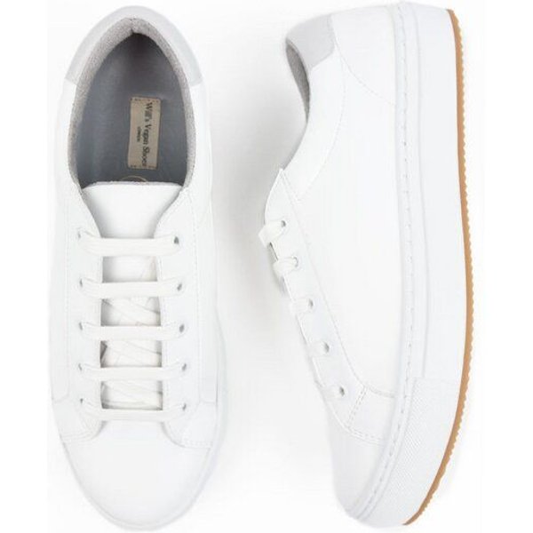 Will's Vegan Shop NY Turnschuhe Weiß Herren