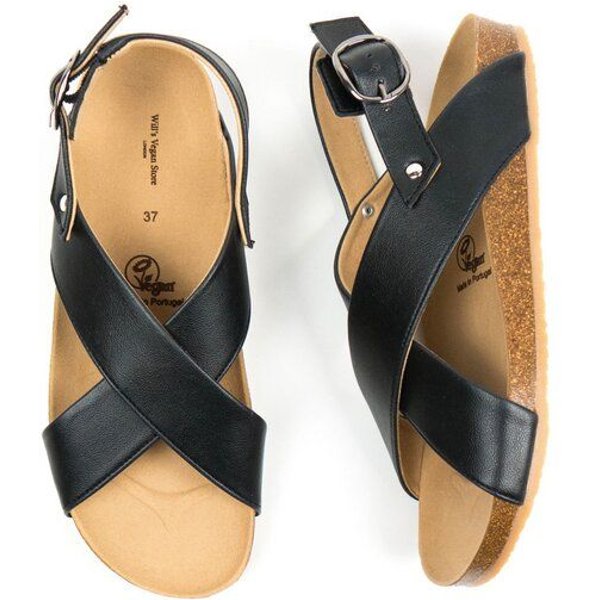 Will's Vegan Shop Huarache-Sandalen mit Fußbett Damen
