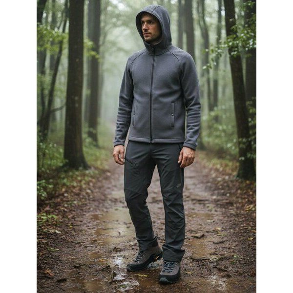 Will's Vegan Shop Cross-Wanderschuhe Grau Herren