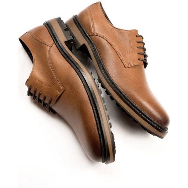 Will's Vegan Shop Continental Derbys Hellbraun Herren