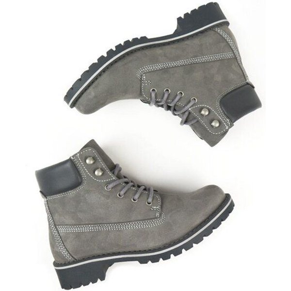 Will's Vegan Shop Dock-Boots Veganes Wildleder Damen