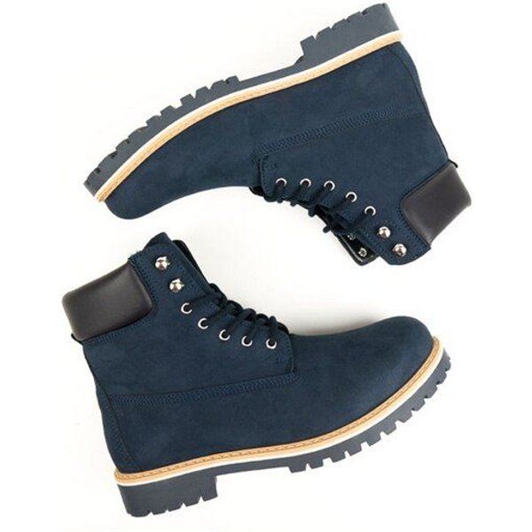 Will's Vegan Shop Dock-Boots Veganes Wildleder Damen