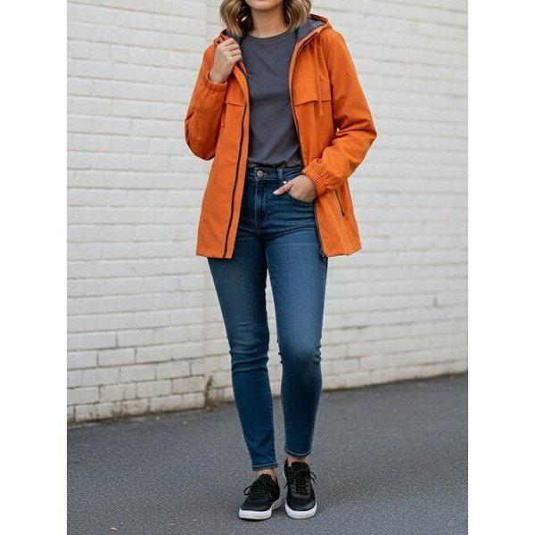 Will's Vegan Shop WVSport Leichte wasserabweisende Jacke