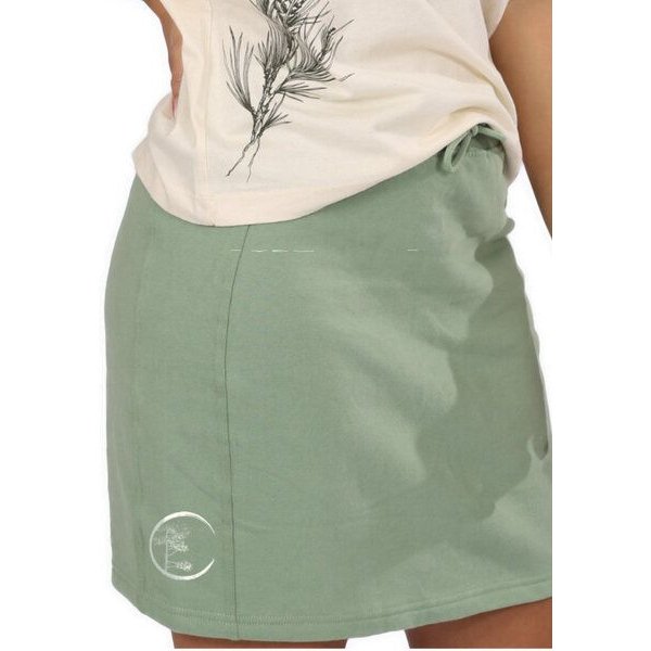 Life-Tree Organic Skirt Women Circle | Natural White
