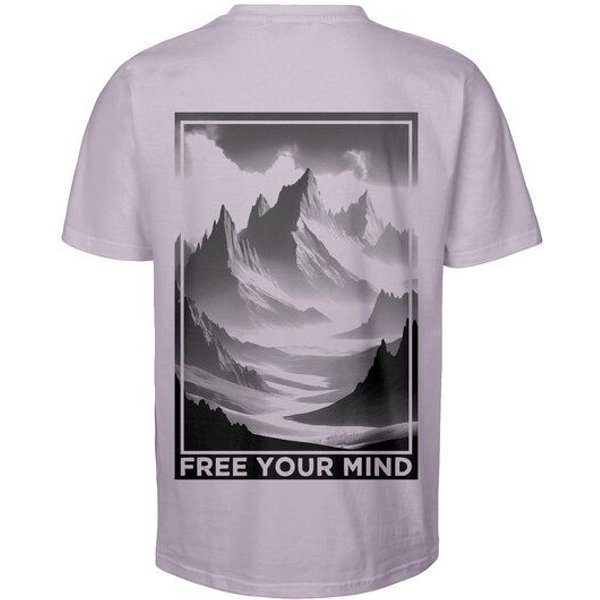 HANDGEDRUCKT "Free Your Mind" Unisex T-Shirt Neutral