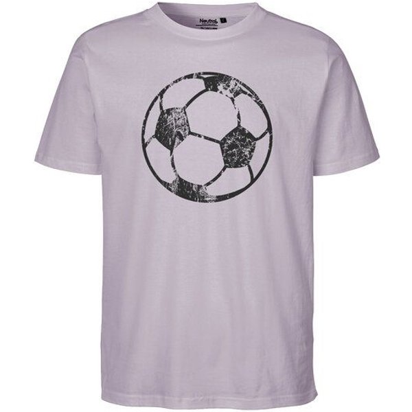 HANDGEDRUCKT "Fußball" Unisex T-Shirt Neutral