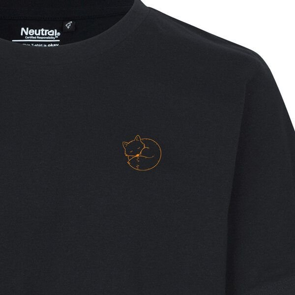 HANDGEDRUCKT "Schlummerfuchs" Unisex T-Shirt Neutral