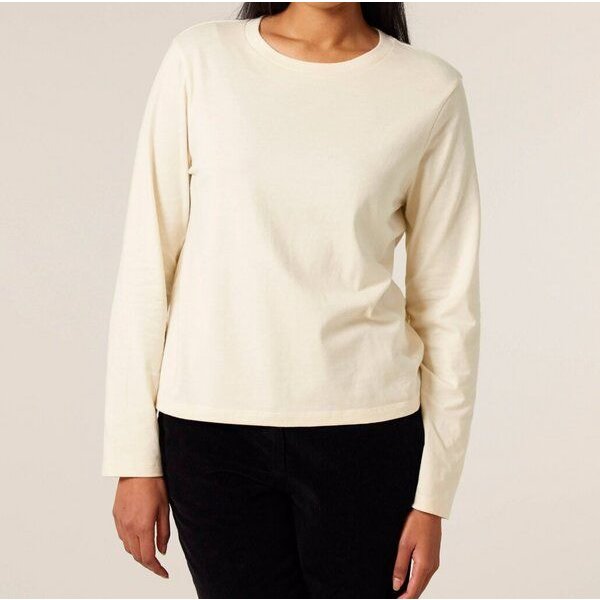 FAIRTICKEN BASICS Damen Basic Longsleeve Shirt aus 100% Bio-Baumwolle