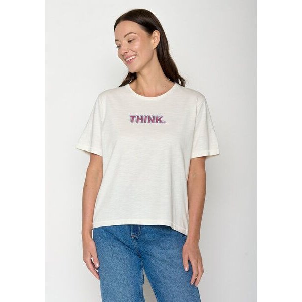 GREENBOMB Think Type Nova - Kastiges T-Shirt aus Bio-Baumwolle / hochwertiger Print / GOTS / Fair & Vegan