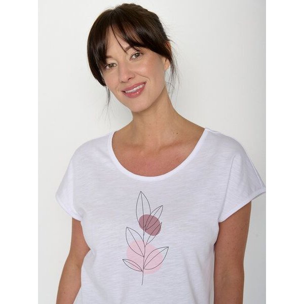 GREENBOMB Bloom Classic Cool - Lässiges T-Shirt aus Bio-Baumwolle / hochwertiger Print / GOTS / Fair & Vegan