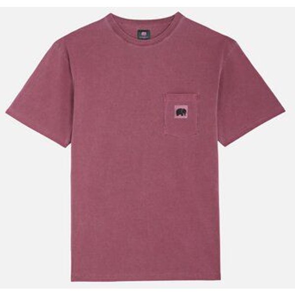 Trendsplant Garza Pigment Dyed T-Shirt Garnacha Red