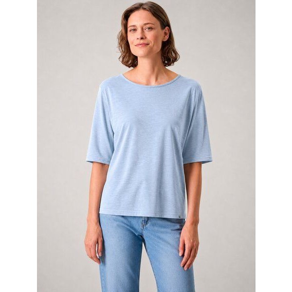 Hempage Damen Halbarm T-Shirt Hanf/Biobaumwolle