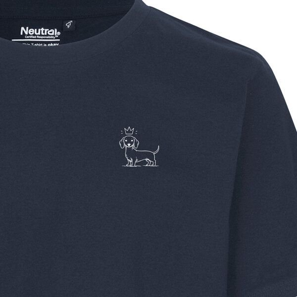 HANDGEDRUCKT "König Wuff" Unisex T-Shirt Neutral
