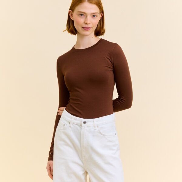 popeia Tight Langarmshirt aus Bio-Baumwolle