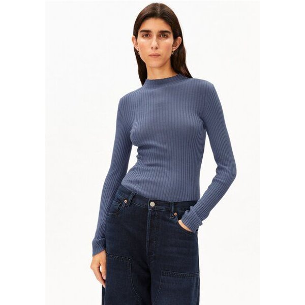 ARMEDANGELS ALAANIA Damen Pullover Slim Fit aus Bio-Baumwolle