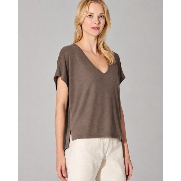 HempAge Damen Slub Jersey T-Shirt Hanf/Biobaumwolle