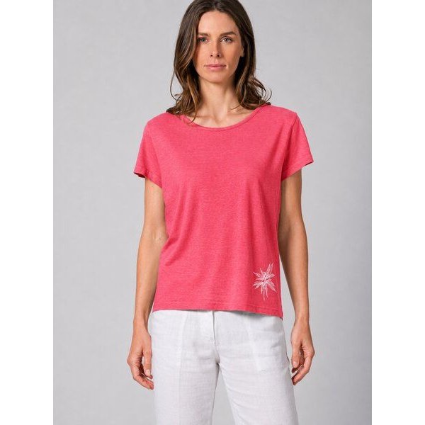 HempAge Damen T-Shirt mit Print Hanf/Biobaumwolle