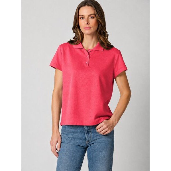 HempAge Klassisches Damen-Poloshirt Hanf/Biobaumwolle
