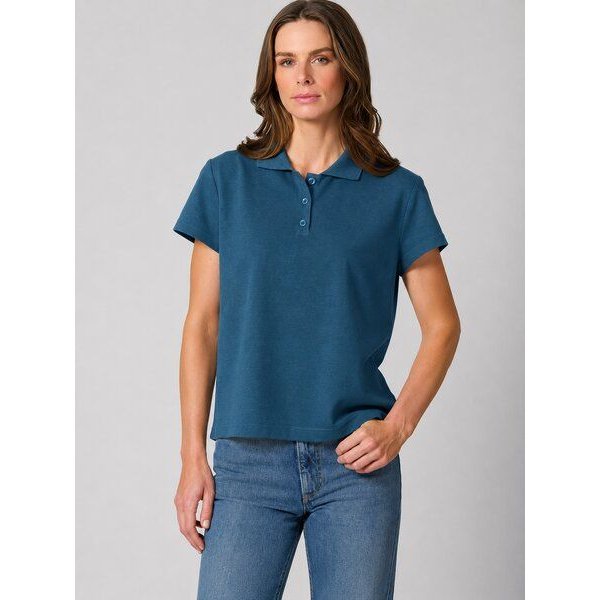 HempAge Klassisches Damen-Poloshirt Hanf/Biobaumwolle