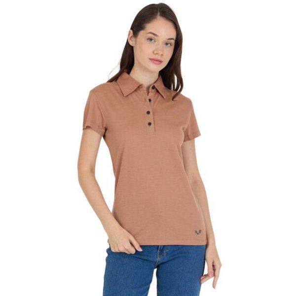 Woolona Merino Casual Damen Polo-Shirt - 100% Merinowolle