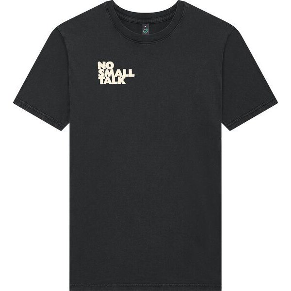 ilovemixtapes NO SMALL TALK Siebdruck Unisex T-Shirt