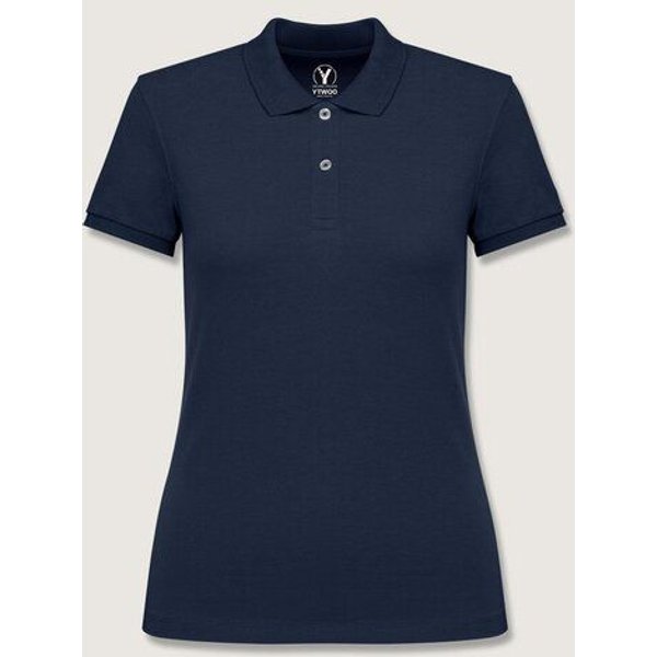 YTWOO Damen Piqué-Poloshirt Midweight
