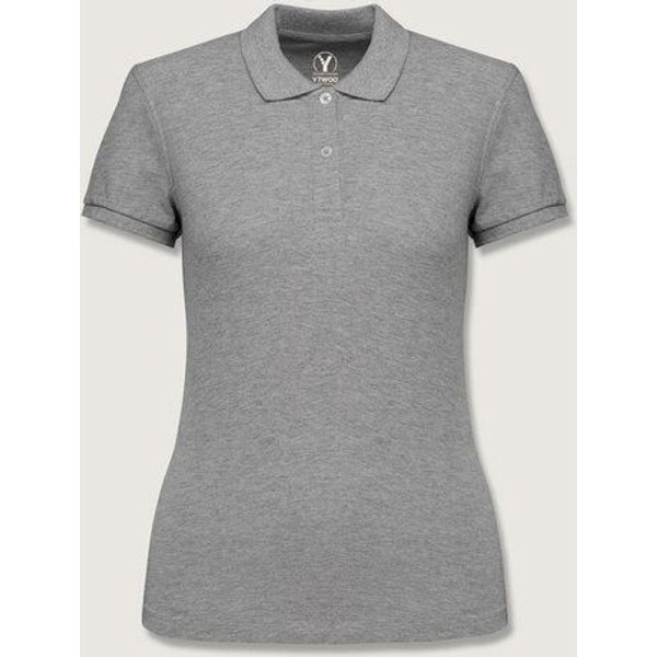YTWOO Damen Piqué-Poloshirt Midweight