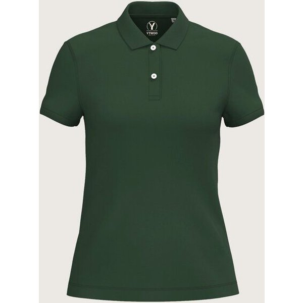 YTWOO Damen Piqué-Poloshirt Midweight