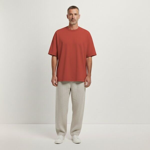 YTWOO Oversized Herren T-Shirt