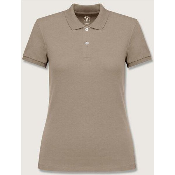 YTWOO Damen Piqué-Poloshirt Midweight