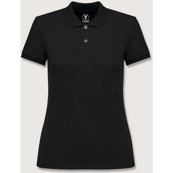 YTWOO Damen Piqué-Poloshirt Midweight