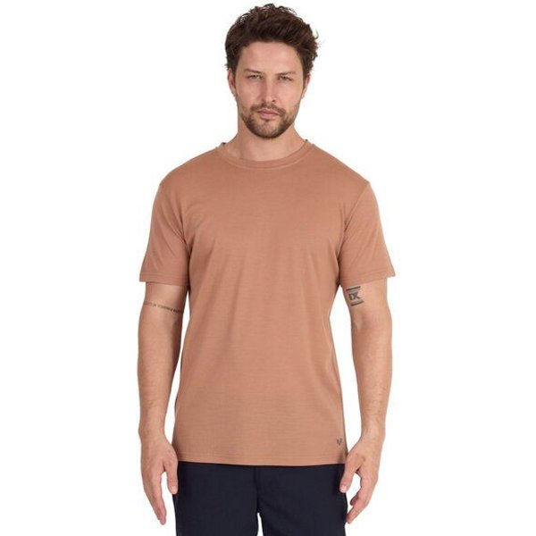 Woolona Merino Piqué T-Shirt - Relax - Herren - 100% Merinowolle