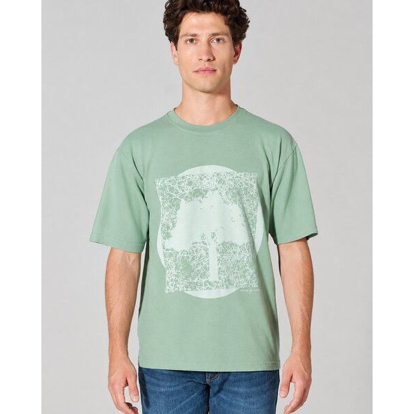 HempAge Herren T-Shirt mit Print Hanf/Biobaumwolle