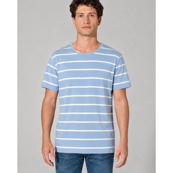 HempAge Herren Streifen T-Shirt Hanf/Biobaumwolle