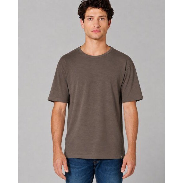 HempAge Slub Jersey T-Shirt Herren Hanf/Biobaumwolle