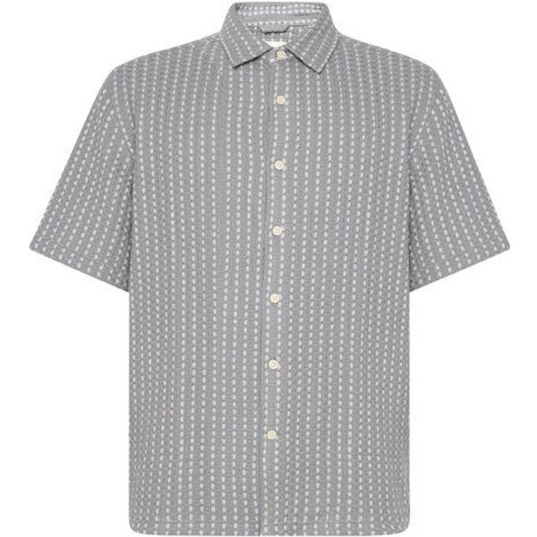 Knowledge Cotton Apparel Breeze Structure Short Sleeve Shirt