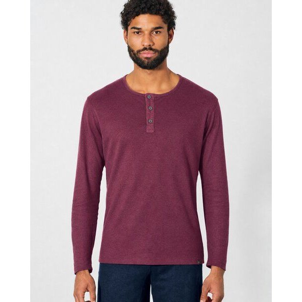 HempAge Herren Langarm-Shirt Hanf/Bio Baumwolle
