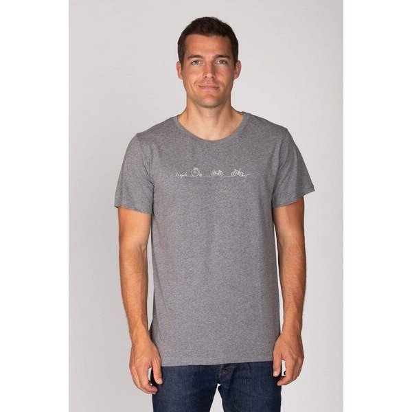 Brandless Basic Bio T-Shirt (men) Nr.2 Bicycle Line