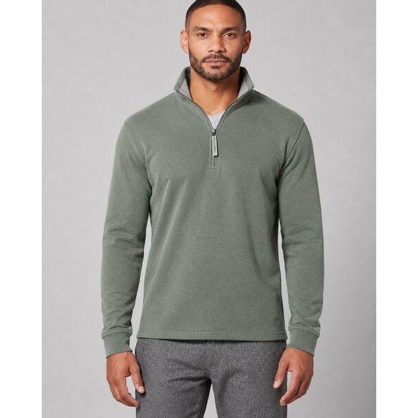 HempAge Herren Sweatware Troyer Hanf/Bio-Baumwolle