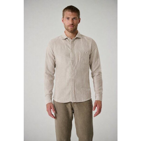 HempAge Schmales Langarmhemd 100% Hanf