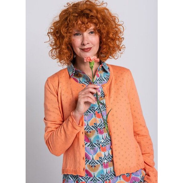 Heidekönigin Ajour Strickjacke HOLA