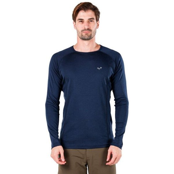 Woolona Langarmshirt - REMUS - 100% Merinowolle