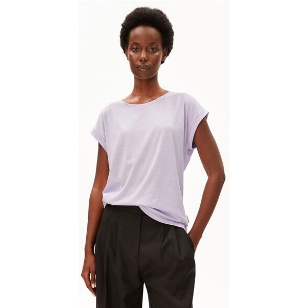 ARMEDANGELS JILAANA Damen T-Shirt aus TENCEL Lyocell Mix