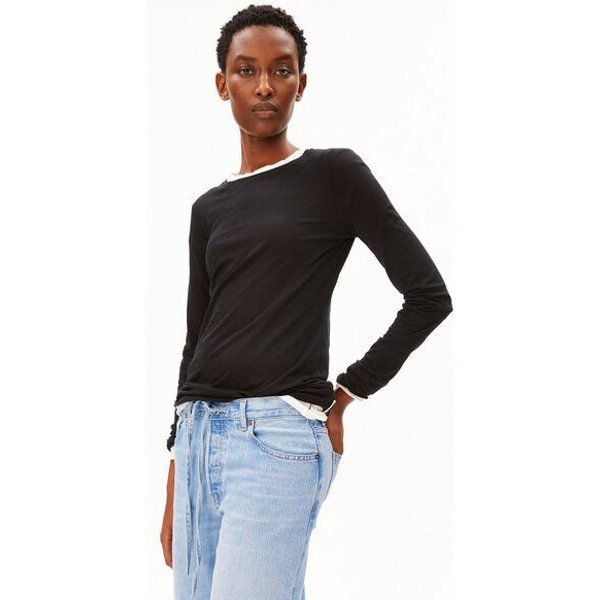 ARMEDANGELS EINIAARA SOFT Damen Longsleeve aus Bio-Baumwolle