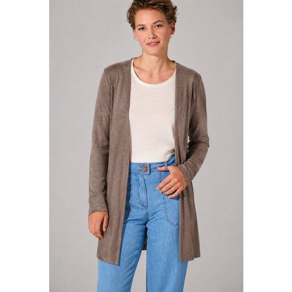 HempAge Lange Jersey Damenjacke Hanf/Biobaumwolle