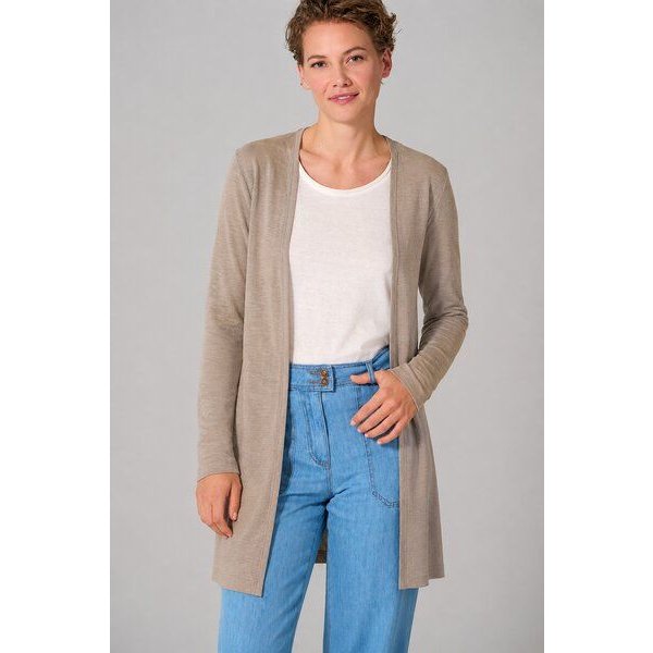 HempAge Lange Jersey Damenjacke Hanf/Biobaumwolle