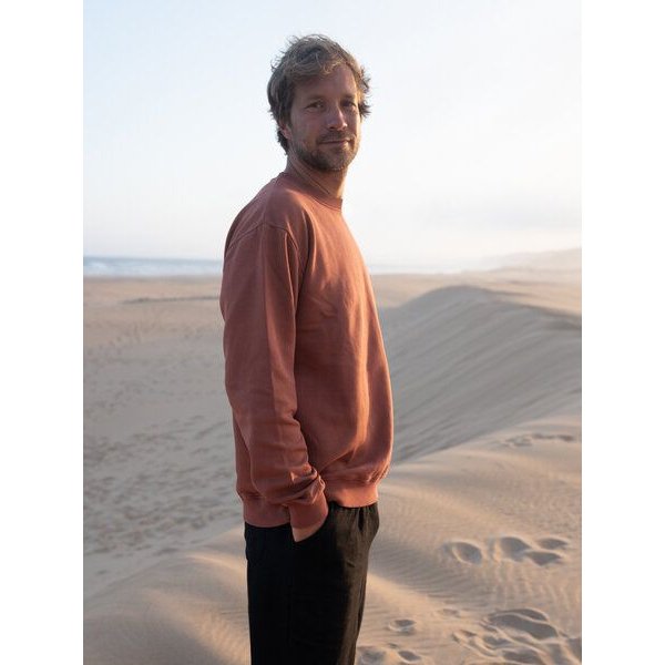 FUXBAU Männer fux Pullover - seegrün, seeblau & rot