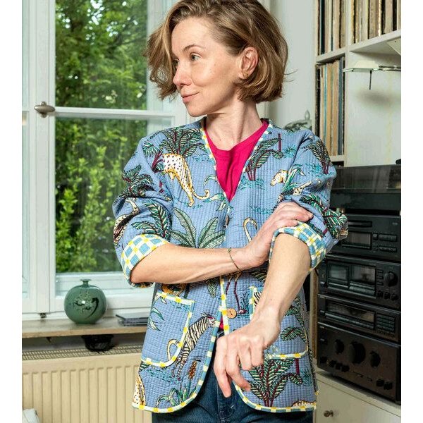 Kikooni Baumwolljacke - wendbar