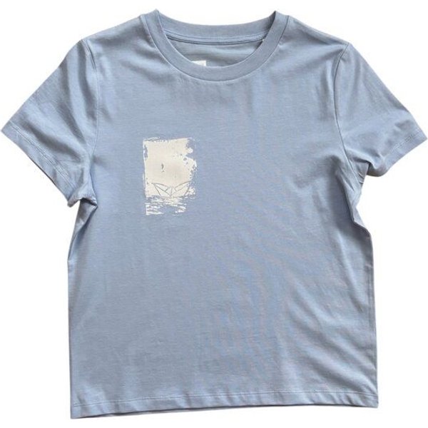 ilovemixtapes Linol Paperboat Damen T-Shirt