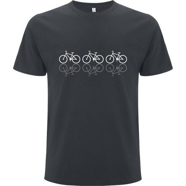 Spreecult Spiegel Fahrrad - Bio und Fair - Männer Unisex T-Shirt - Bike Shirt